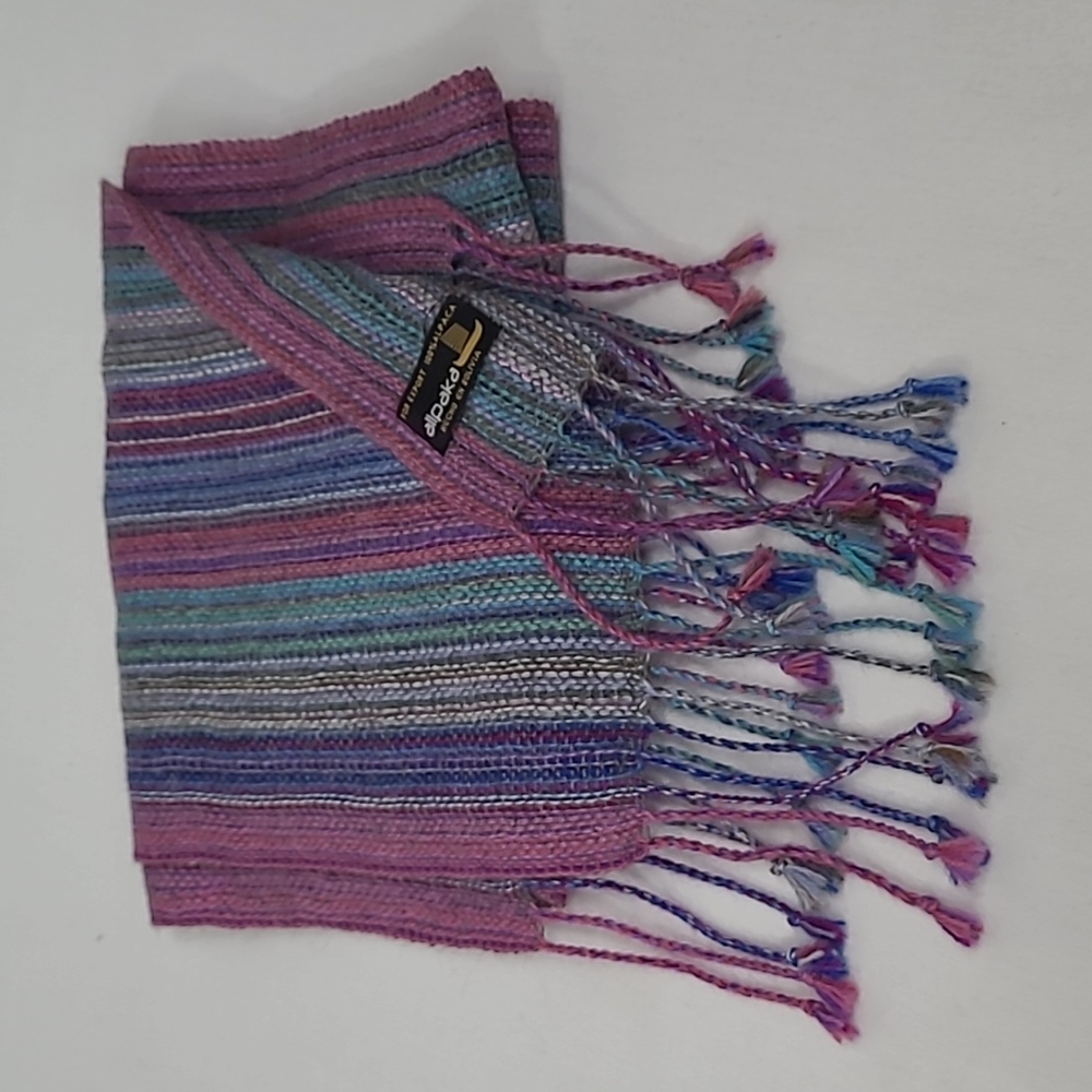 Alpaka 100% alpaca striped scarf wrap